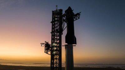 SpaceX установила Starship и Super Heavy на стартовой площадке перед будущим полетом