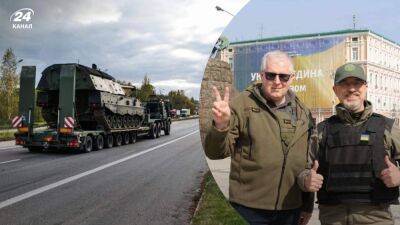 Литва отремонтировала немецкие САУ PzH 2000 для Украины: машины уже едут на фронт