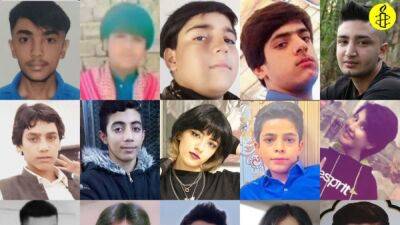В сентябре на протестах в Иране погибли не менее 23 детей