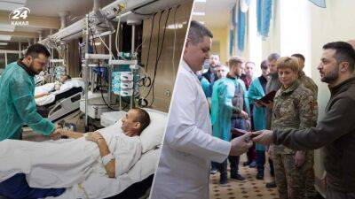 Несокрушимые, а поэтому – независимые, – Зеленский посетил военный госпиталь в День защитников