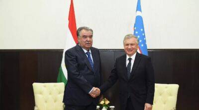 Встреча Рахмона и Мирзиёева: что обсудили президенты