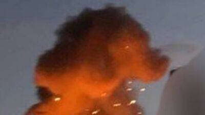 Дроны-камикадзе атаковали Киев, пылает пожар: «Похоже на агонию»