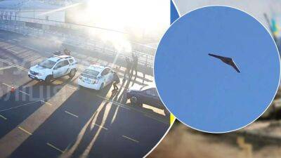 В патрульной полиции показали, как сбивали дроны-камикадзе: оперативное видео