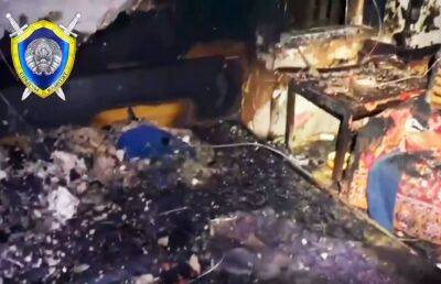 Два человека погибли во время пожара в жилом доме Борисова
