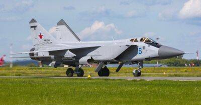 РФ перебросила в Беларусь три истребителя МиГ-31К, способные нести ракеты "Кинжал"