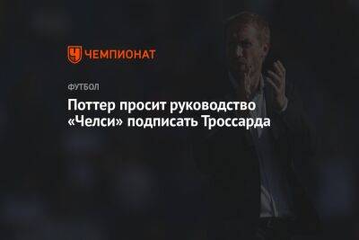 Поттер просит руководство «Челси» подписать Троссарда