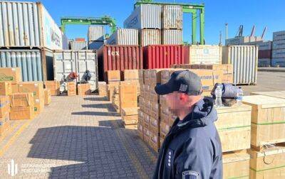 В Одессе раскрыта схема сокрытия товаров от растаможки