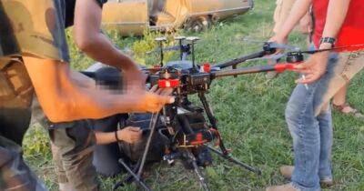 "Привет, Шахед": украинские инженеры установили мини-пулемет на дрон (видео)