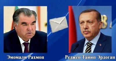 Президент Таджикистана Эмомали Рахмон выразил соболезнования президенту Турции