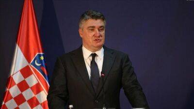 Президент Хорватии заявил, что не позволит Украине проводить военные учения на территории страны