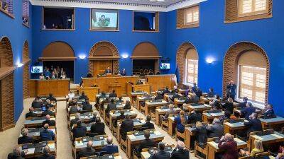 Эстония осудила аннексию украинских территорий и объявила РФ страной-спонсором терроризма