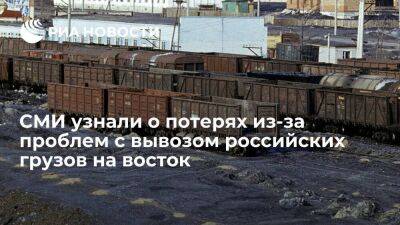 "Ведомости": Минвостока оценило в 80 миллионов тонн объем не вывезенных на восток грузов