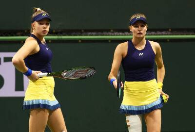 Даяна и Иванна Ястремские вышли в парный четвертьфинал турнира в Руане