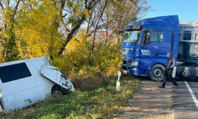 На трассе Одесса-Рени серьезная авария и большая пробка | Новости Одессы