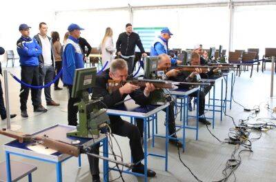 Турнир по стрельбе из пневматической винтовки среди представителей СМИ региона прошел в Гродно