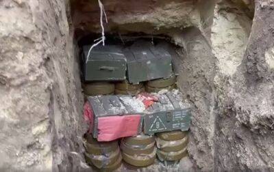 Возле дамбы на Харьковщине нашли 650 кг взрывчатки