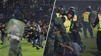 По меньшей мере, 129 человек погибли во время беспорядков на футбольном матче в Индонезии