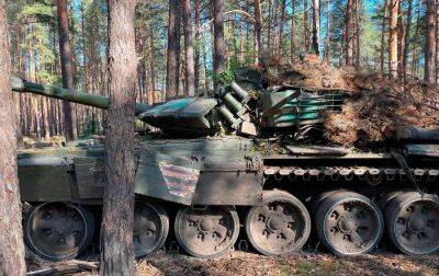 Нацгвардійці "затрофеїли" танк росіян під звільненим Лиманом
