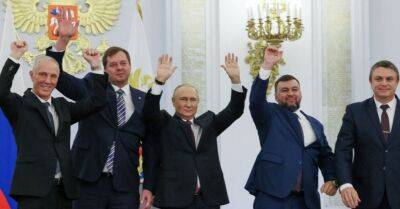 КС РФ признал договоры о присоединении оккупированных территорий Донбасса, Запорожья и Херсонщины
