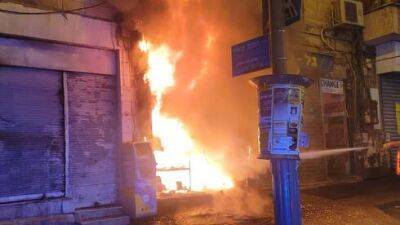 В Иерусалиме сгорел магазин кошерных телефонов: владелец жалуется на ортодоксальный рэкет