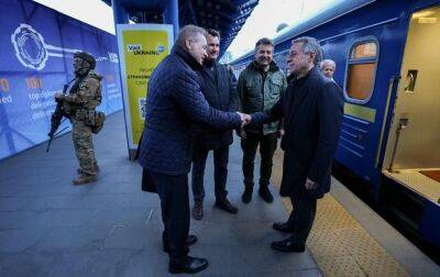 Президент Швейцарии приехал с визитом в Украину