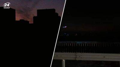 Выключены даже светофоры: в сети показали видео с окутанного темнотой правого берега Киева