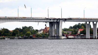 В Херсоне нанесён удар по Антоновскому мосту