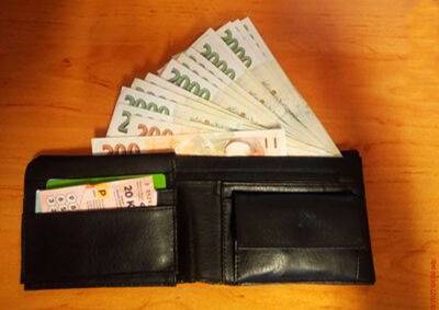 В Чехии пенсионер нашел набитый деньгами бумажник и отнес его в полицию