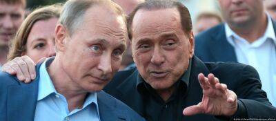 Берлускони, приняв водку от Путина, нарушил санкции ЕС
