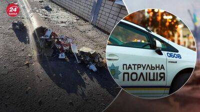 Ракетная атака по Запорожью: патрульные получили серьезные ранения