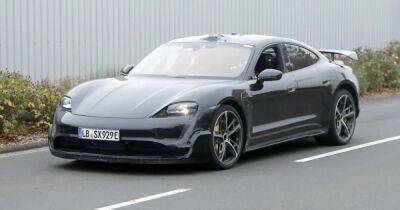 Porsche Taycan - Porsche Macan - Сверхскоростной 1000-сильный электромобиль Porsche впервые заметили на дорогах (фото) - focus.ua - Украина - Германия