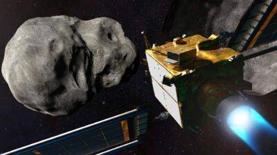 Космический телескоп "Габбл" зафиксировал двойные "хвосты" после исторического столкновения с астероидом