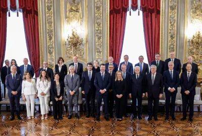 В Італії привели до присяги новий уряд на чолі з Мелоні