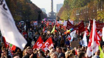 В Германии прошли протесты с требованиями компенсировать рост цен на энергию