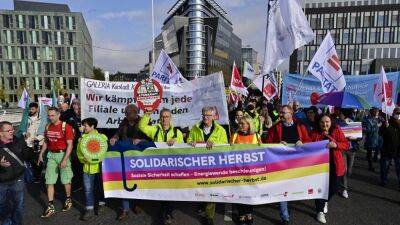 В Германии демонстранты призвали к проведению политики солидарности