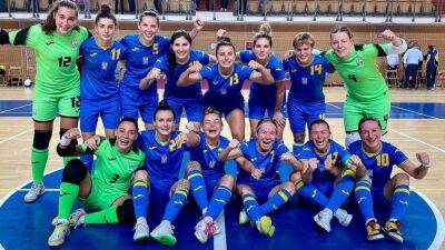 После битвы с Польшей: сборная Украины вырвала путевку на женское Евро-2023 из футзала