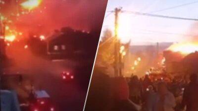 В Иркутске упал российский истребитель – снова на жилой дом, вспыхнул крупный пожар