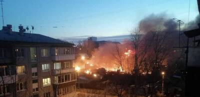 В Іркутську винищувач «приземлився» на житловий будинок: є жертви