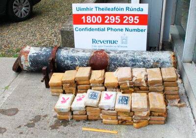 В Ирландии на берег выбросило «торпеду» с кокаином на 5 млн евро