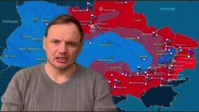 Коллаборант Стремоусов обнародовал карту Украины с "захваченными" Киевом, Черниговом и Сумами