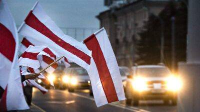 Пограничники троллят Лукашенко: повесили флаг белорусских протестов