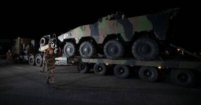 Подкрепление для боевой группы НАТО: В Румынию прибыли конвои с французской техникой