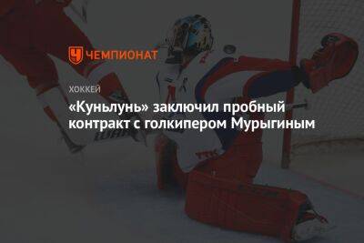 «Куньлунь» заключил пробный контракт с голкипером Мурыгиным
