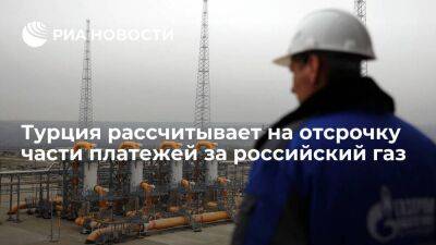 Глава Минфина Небати: Турция попросила "Газпром" об отсрочке части платежей за газ