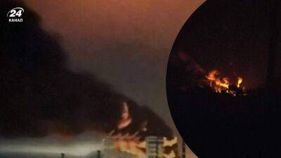Возле оккупированного Луганска вспыхнул масштабный пожар, слышали звуки детонации