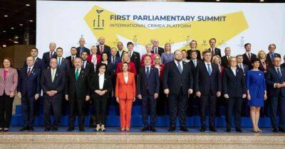 "Референдумы" и демография: Парламентский саммит Крымской платформы принял декларацию
