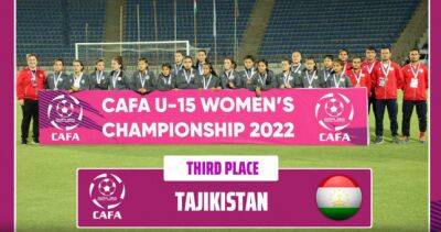 В Гиссаре завершился третий чемпионат CAFA среди женских юниорских сборных до 15 лет
