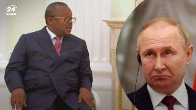 Забыл выпить таблетки: Путин запутался в цифрах и наговорил глупостей президенту Гвинеи-Бисау