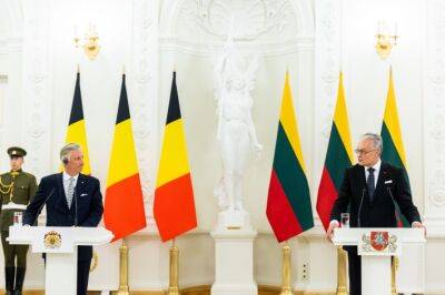 Президент Литвы и король Бельгии будут наблюдать за международными учениями