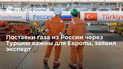 Эксперт Фурфари: поставки газа из России через Турцию очень важны для Центральной Европы